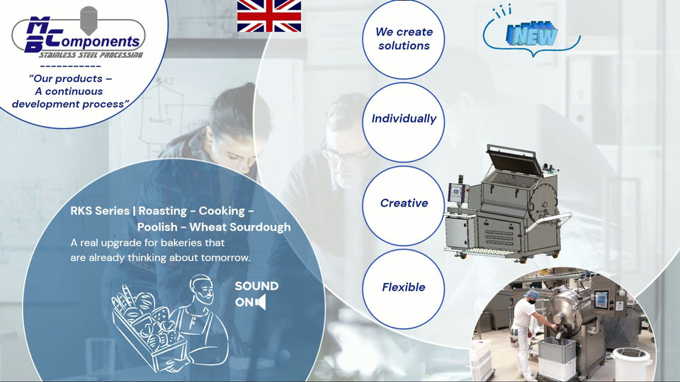 RKS Series | Roasting seeds, flour & grain cooking pieces, poolish & wheat sourdough